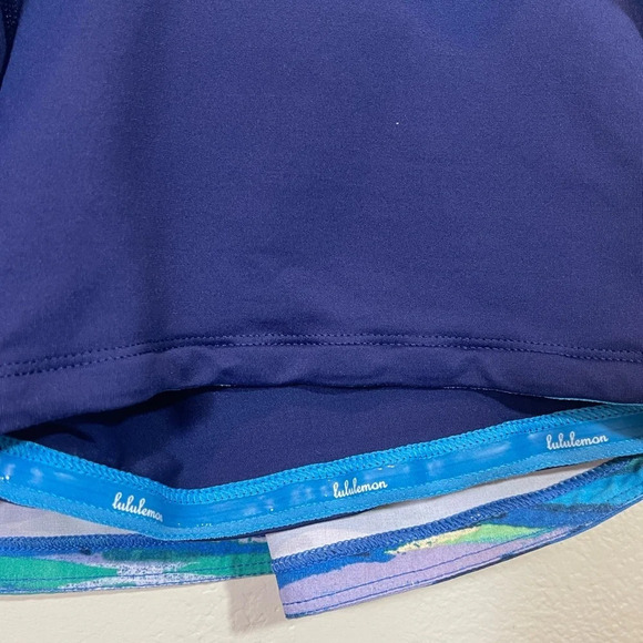 Lululemon Pace Rival Skirt II (Regular) Seven Wonders Multi / Hero Blue - Picture 7 of 13
